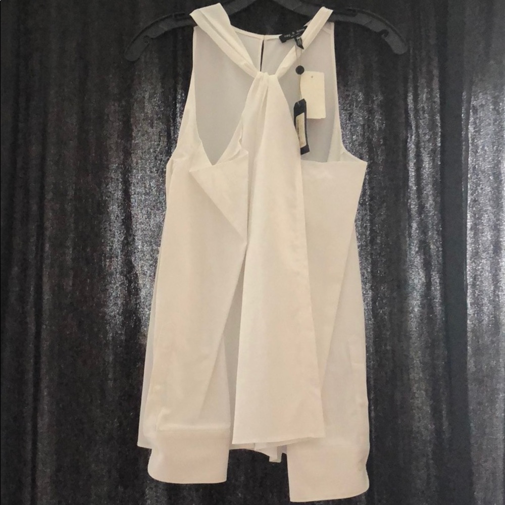 Rag & Bone Long Sleeve White Shirt